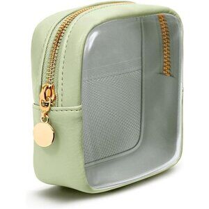 Clear Makeup Bag Mini Transparent Cosmetic Pouch Travel Toiletry Organizer Women